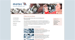 Desktop Screenshot of motec-graef.de